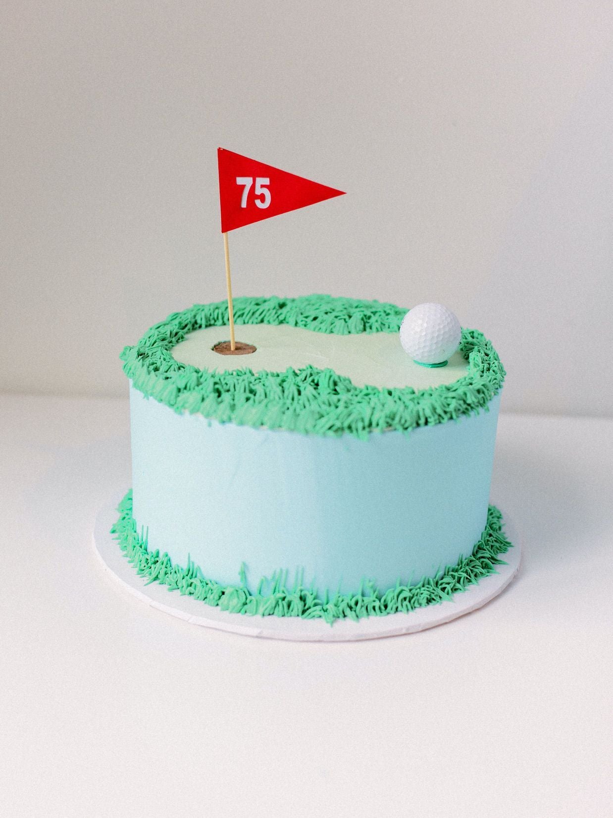 How To Make A Golf Course Birthday Cake - Erin Brighton