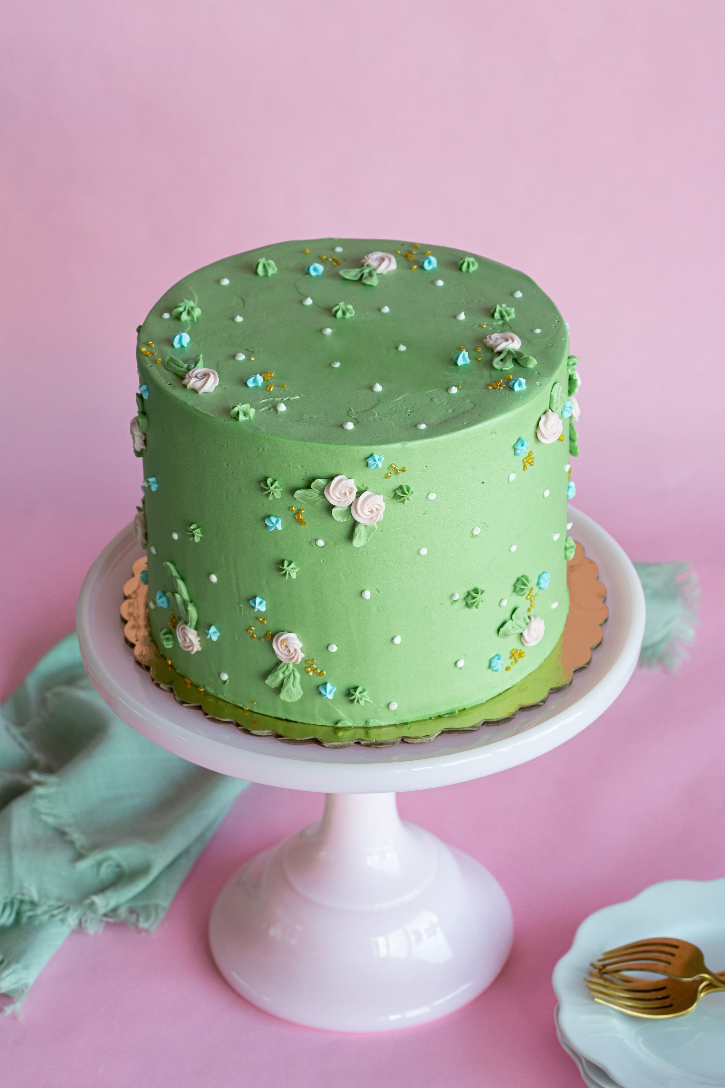 Floral cake shop